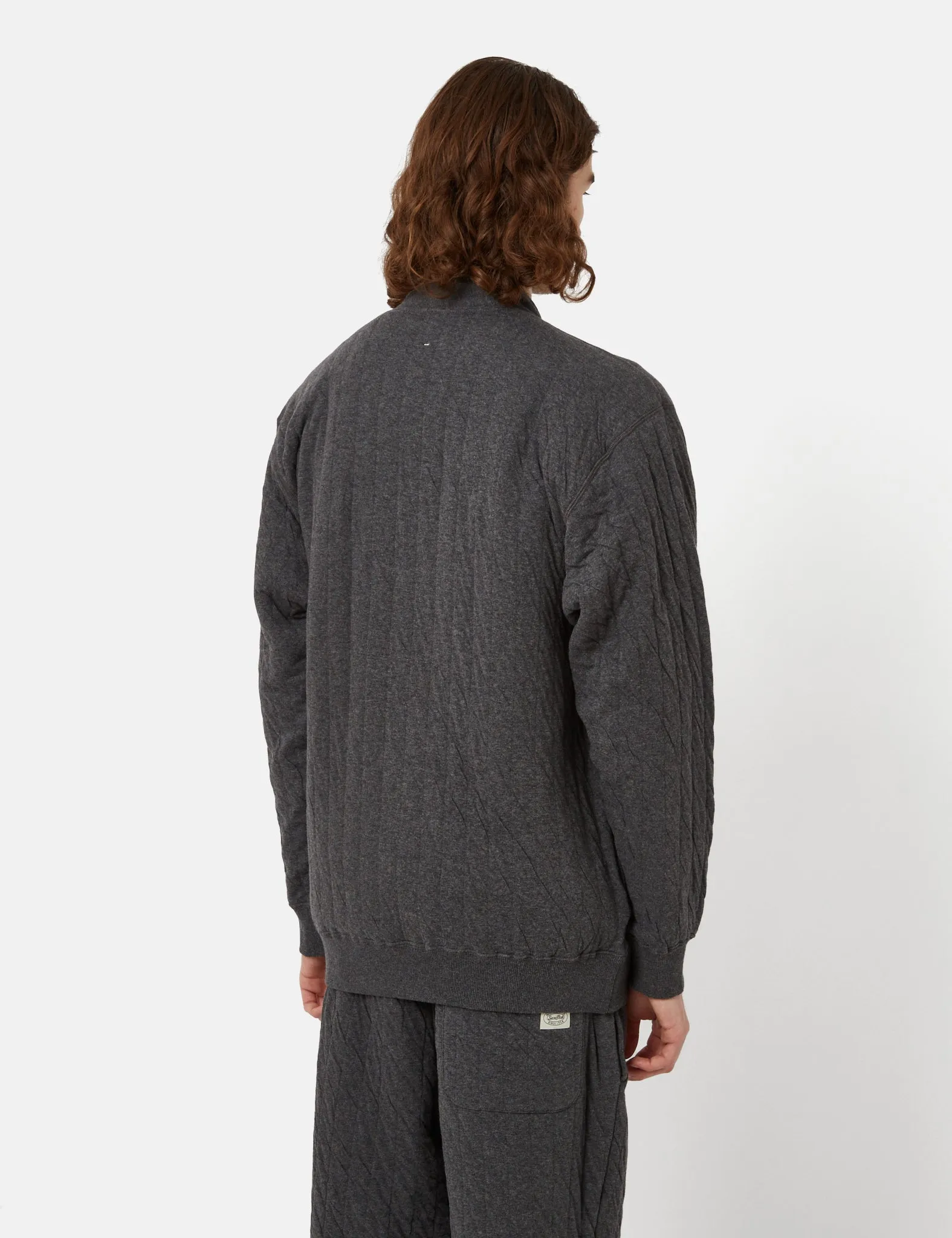 Snow Peak Natural Warm Stretch Pullover - Grey