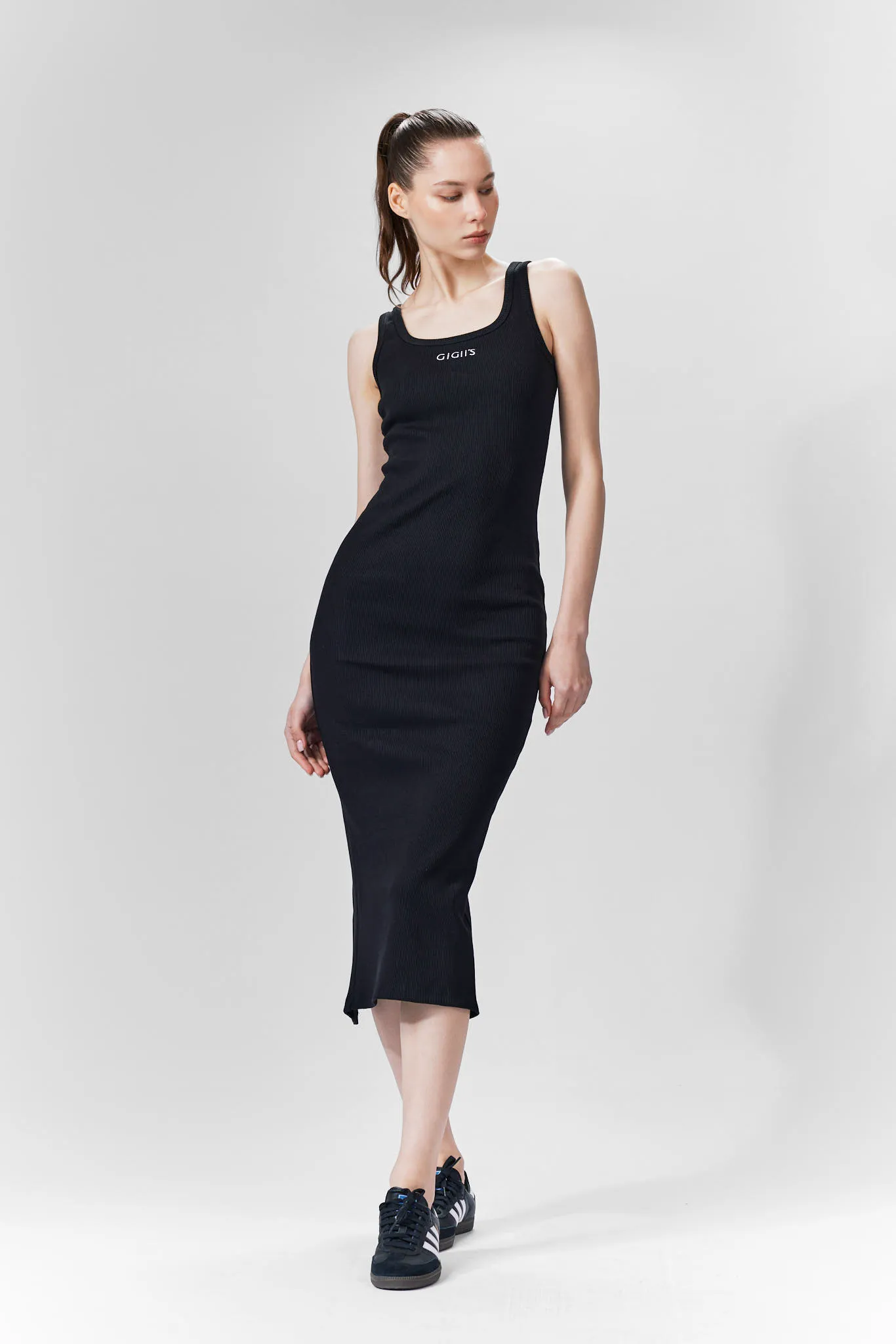 Soho Midi Dress - Black