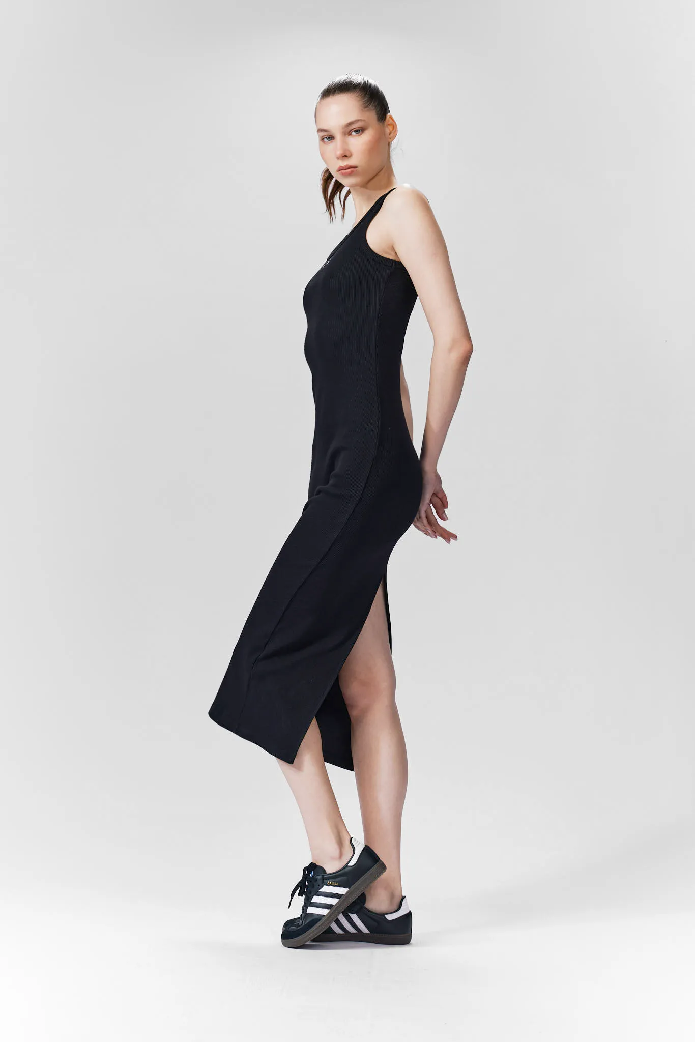 Soho Midi Dress - Black