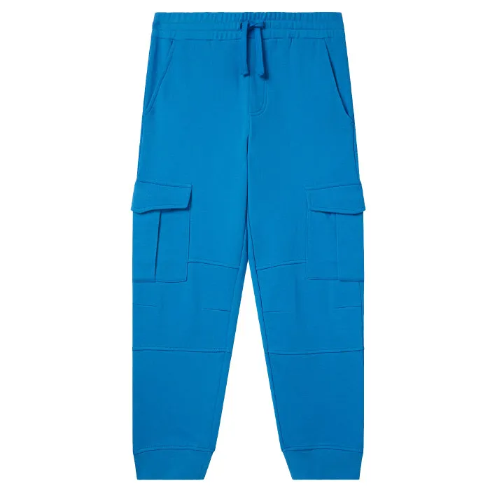 Stella McCartney Child Cargo Sweatpants Blue