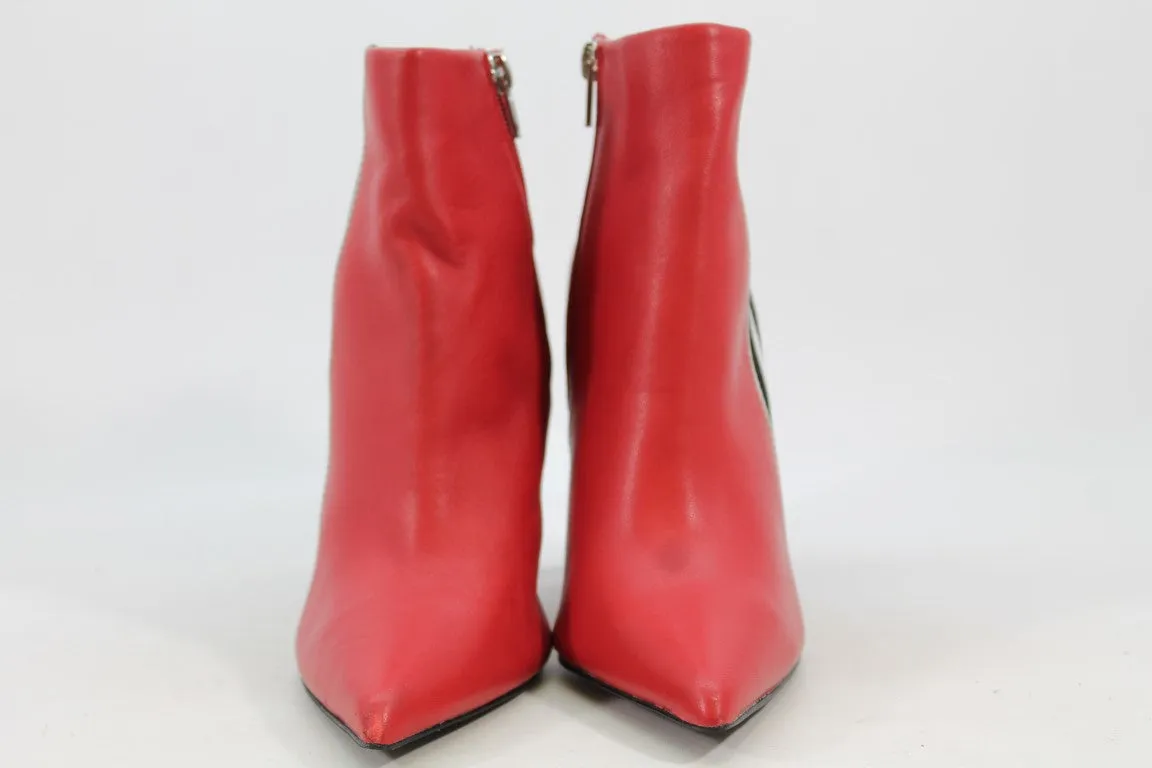 Steve Madden Knock Women's Red Boots 6M(ZAP12517)