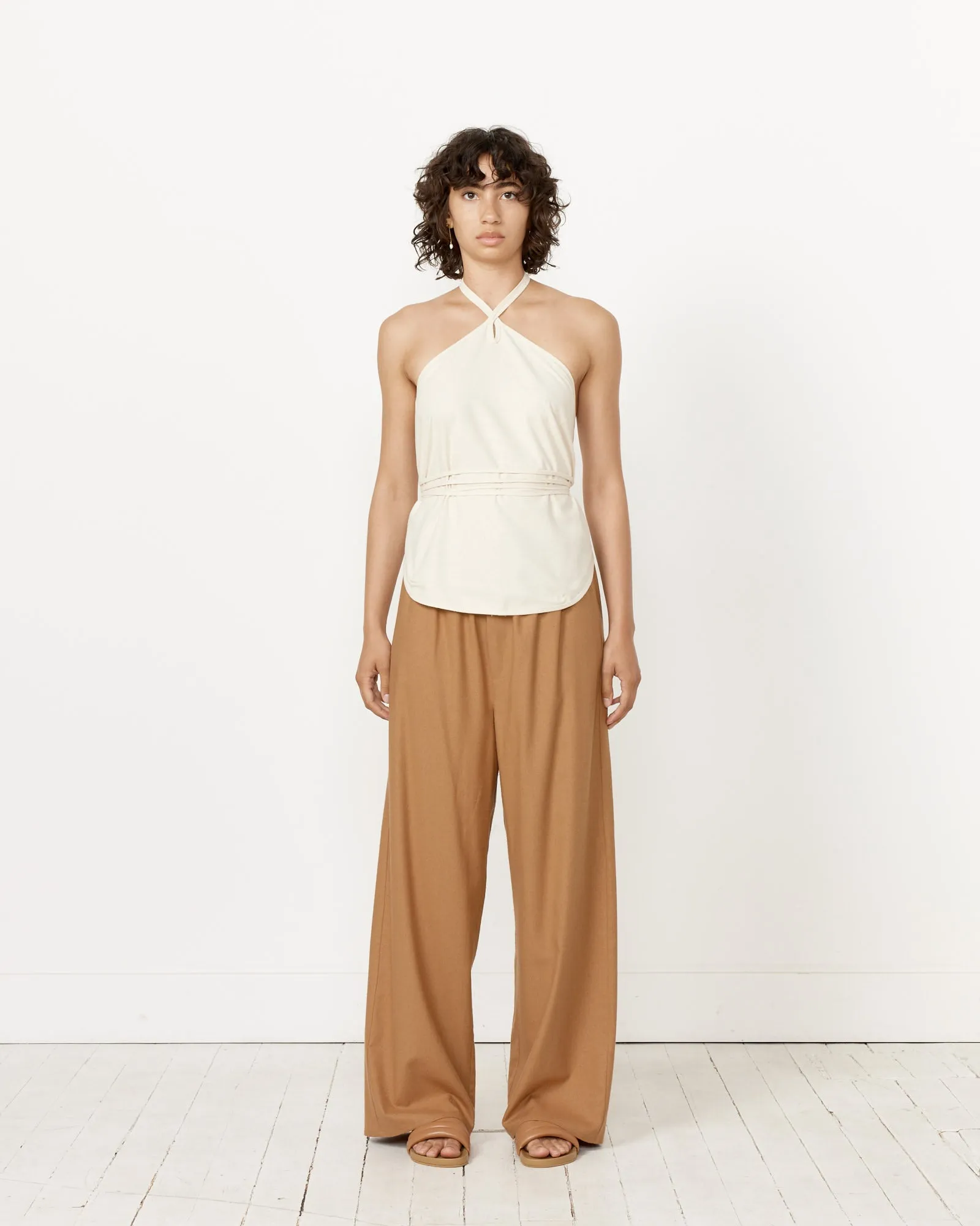 Stoa Pant in Bath Brown