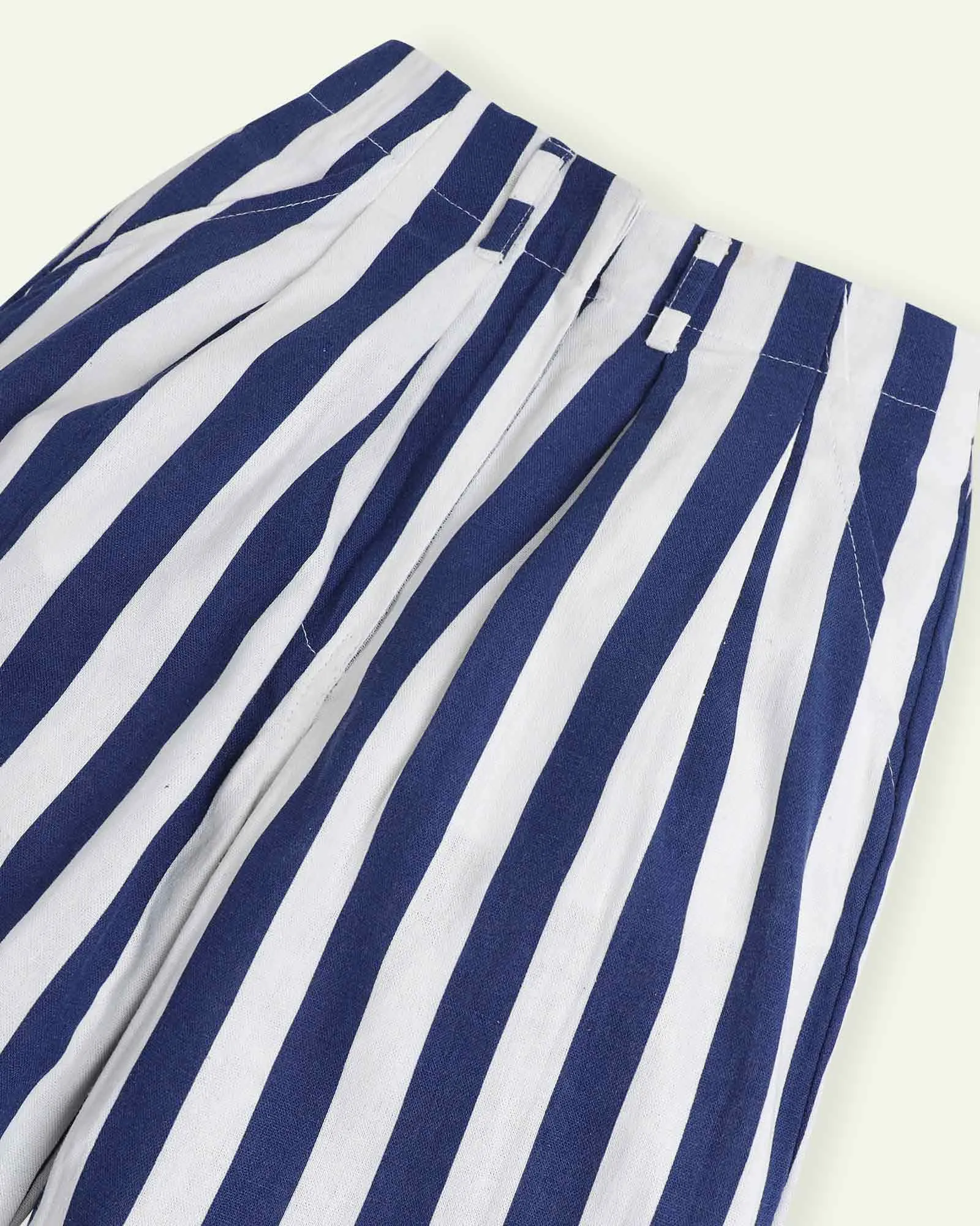 Striped Highrise Trouser