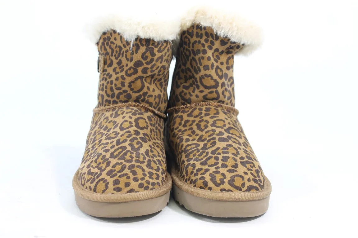 Style & Co. Tiny2 Women's Leopard Boots 8M(ZAP19453)