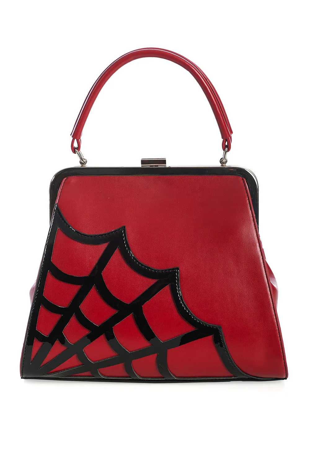 Twilight Time Burgundy Web Bag