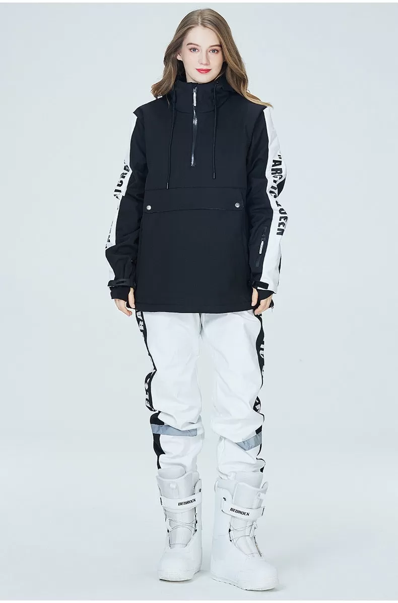 Unisex Couples Ski Suit Women's Ski Jackets and Pants Set Two Pieces