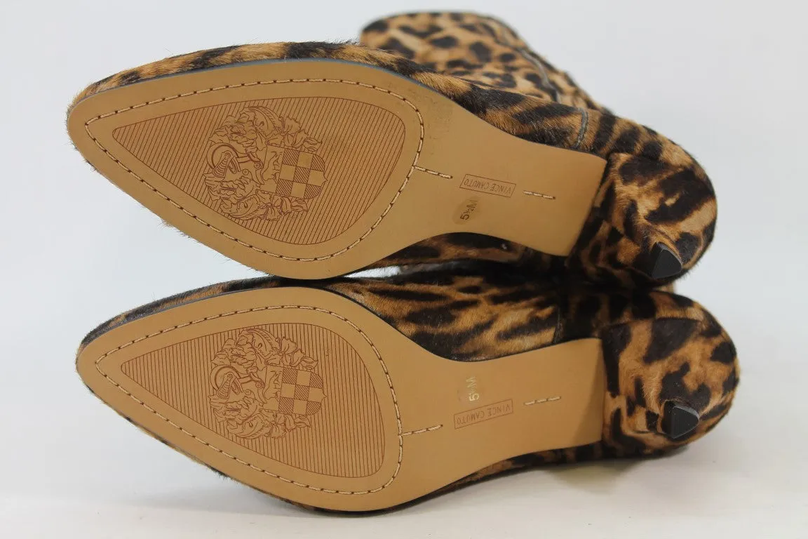 Vince Camuto Rastel 3 Women's Leopard Boots 5.5M(ZAP14400)