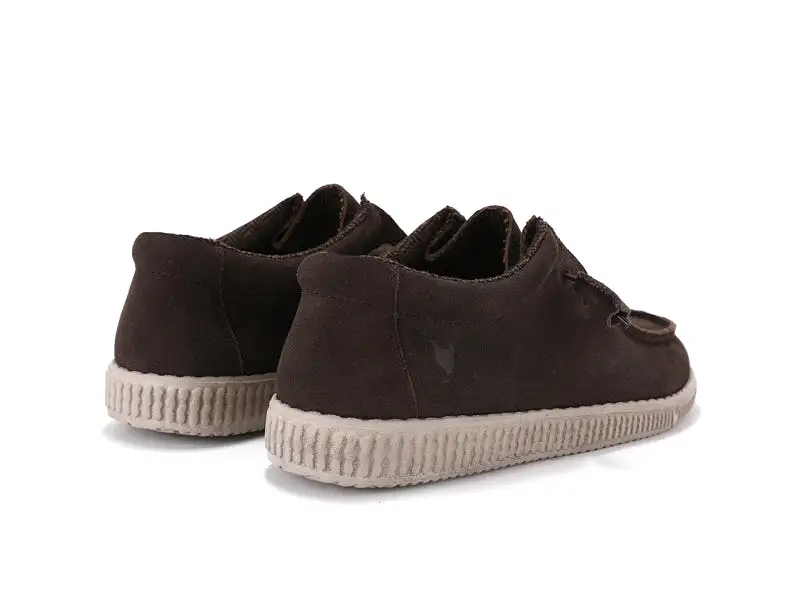 WP150 Water Resistant Dark Tan Suede Easy-On Wallabi