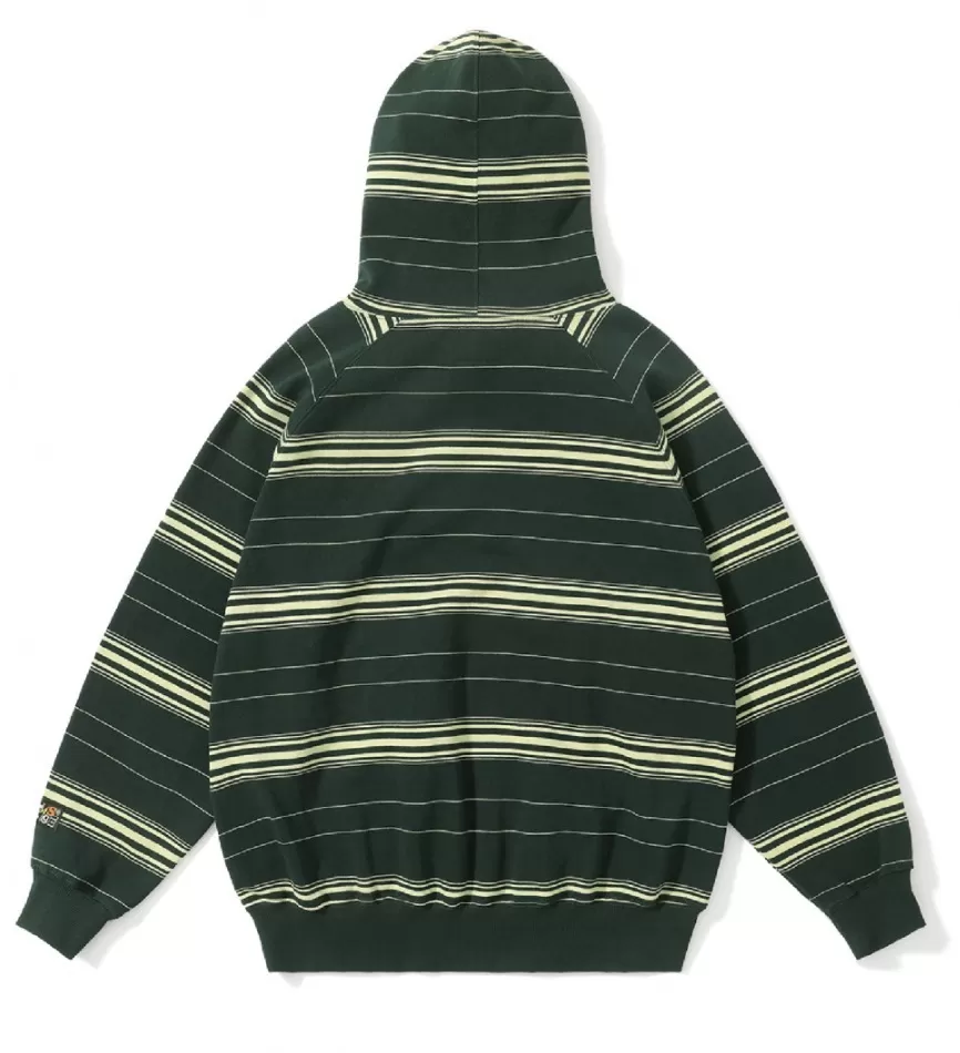 YESEYESEE  |[YESEYESEE] ★ SN-Stripe Raglan Hoodie