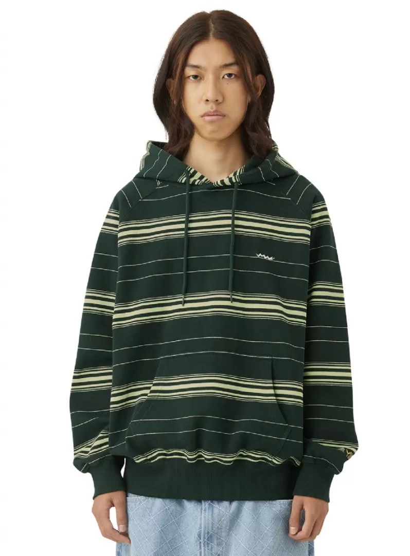 YESEYESEE  |[YESEYESEE] ★ SN-Stripe Raglan Hoodie