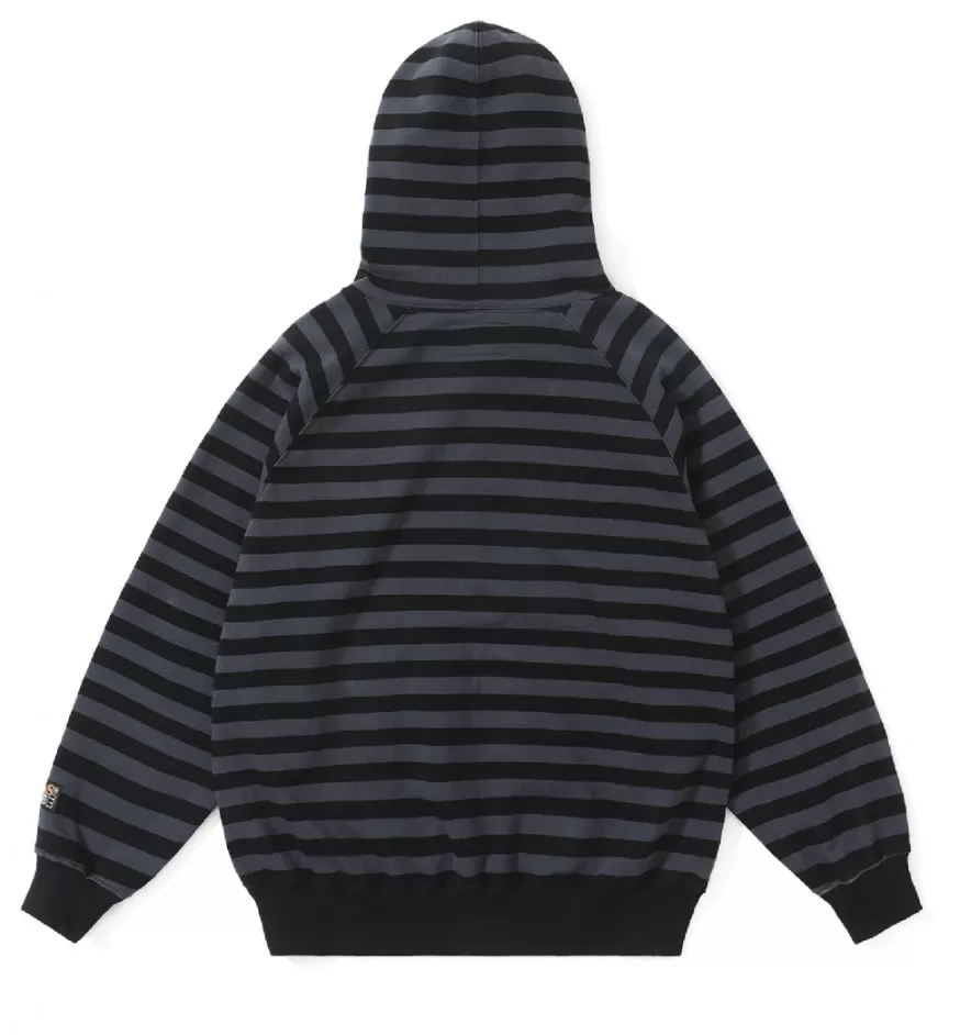 YESEYESEE  |[YESEYESEE] ★ SN-Stripe Raglan Hoodie